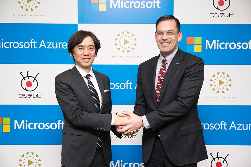 Fuji Television Network, Inc. and Microsoft Japan Co., Ltd. 
