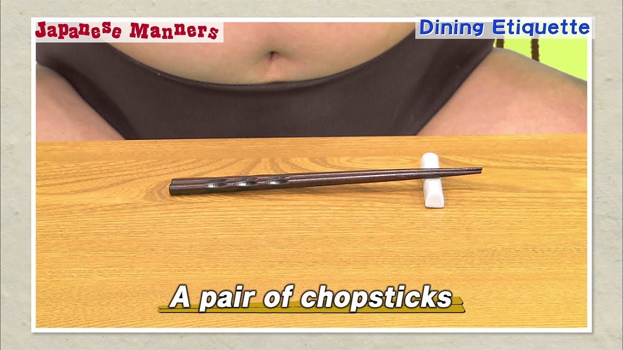 Japanese Manners: Dining Etiquette 2