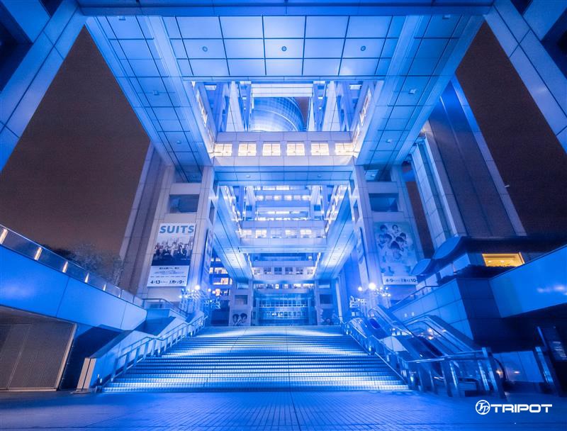 Fuji TV’s Illumination AURORA∞ - Grand Staircase